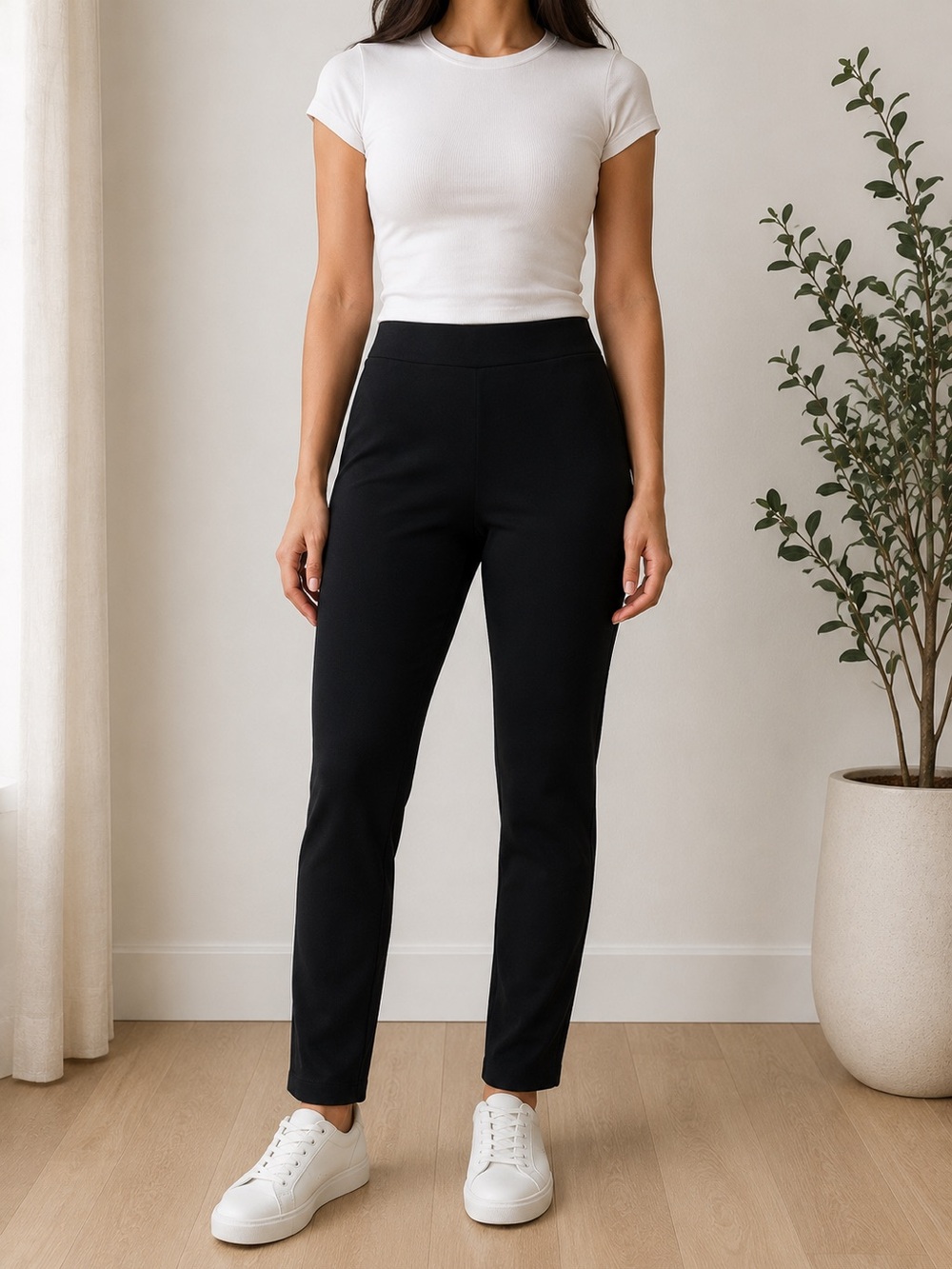 Black Stretch Leggings